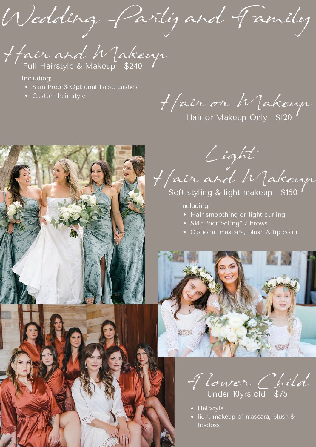 Party & Family packages